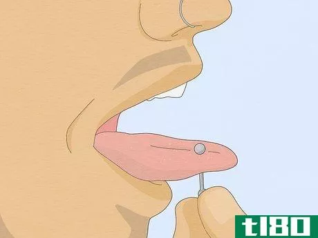 Image titled Change a Tongue Piercing Step 5