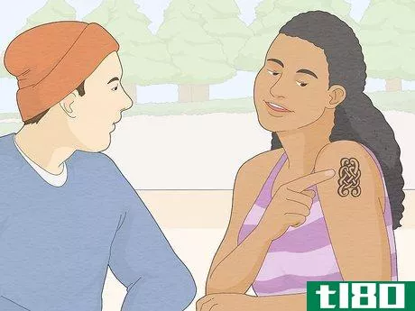 Image titled Cope With Your Partner's Tattoo You Dislike Step 1