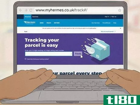 Image titled Contact Hermes (Parcel Delivery) Step 2