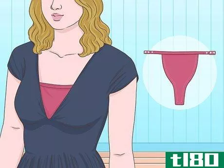 Image titled Cover Cleavage in a Formal Dress Step 3