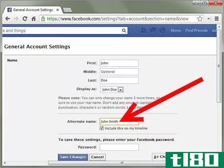 Image titled Change Your Name on Facebook So People Can Search Your Maiden or Married Name Step 6