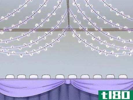 Image titled Decorate a Low Ceiling for a Wedding Reception Step 5
