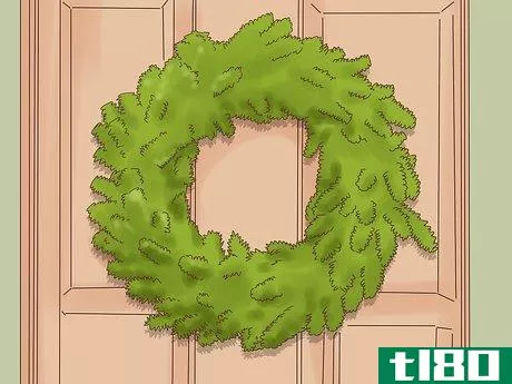 如何为圣诞节装饰一扇门(decorate a door for christmas)