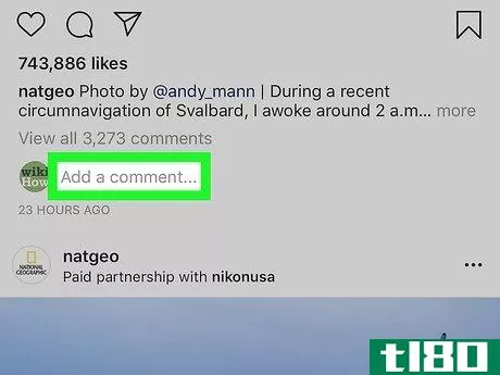 Image titled Comment and Delete Comments on Instagram Photos Step 3