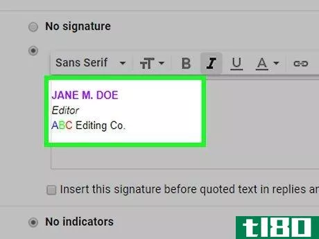 Image titled Create a Professional Email Signature Step 5