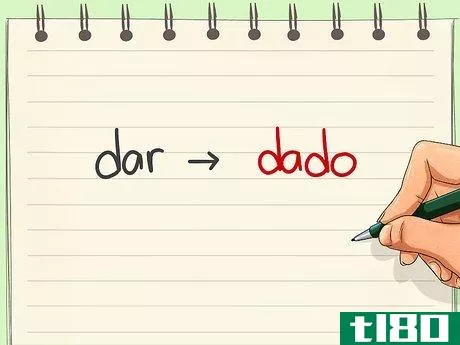 Image titled Conjugate the Verb "Dar" Step 6