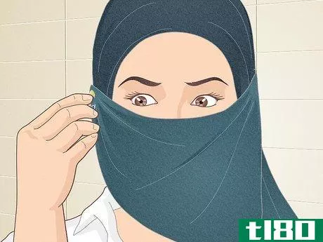 Image titled Cover Your Face with a Hijab Step 15