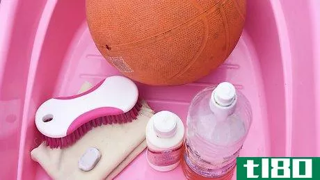 如何打扫篮球(clean a basketball)
