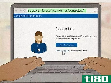 Image titled Contact Microsoft Step 2