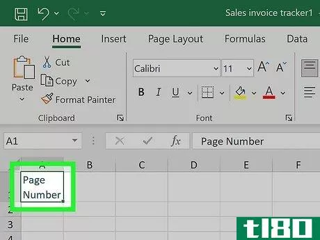Image titled Create an Index in Excel Step 2