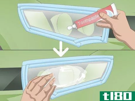 Image titled Clean Headlights with Toothpaste Step 4