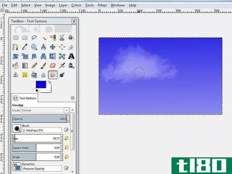 Image titled Create Clouds Using Gimp Step 7