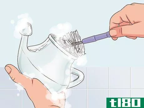 Image titled Clean a Neti Pot Step 7
