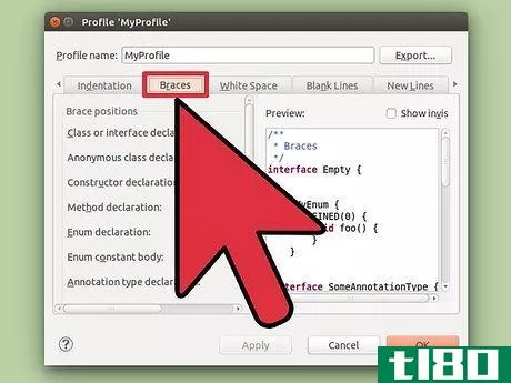 Image titled Change the Default Format Settings in Eclipse Step 7