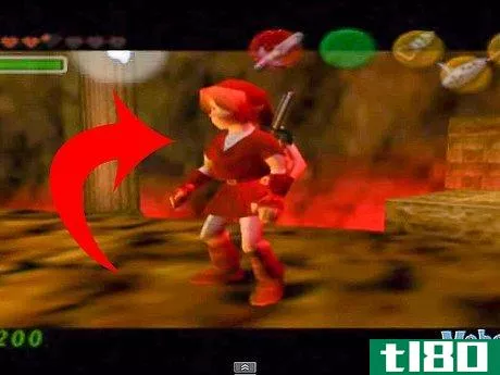 Image titled Defeat Volvagia in Zelda Ocarina of Time Step 1