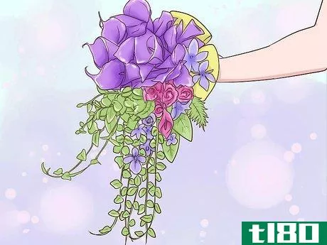 Image titled Create a Purple Wedding Bouquet Step 9