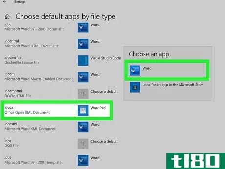 Image titled Change the Default from Wordpad to Word on Windows 10 Step 5