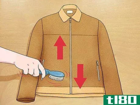 Image titled Clean a Suede Jacket Step 1