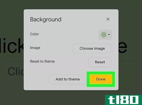 Image titled Change the Background on a Google Presentation Step 16