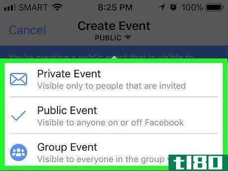 Image titled Create an Event on Facebook Step 11