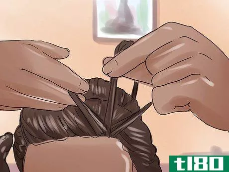 Image titled Braid African American Hair Step 12