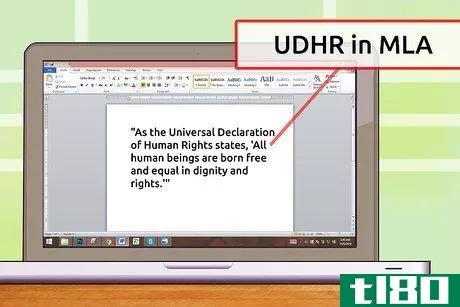 Image titled Cite the Universal Declaration of Human Rights Step 5