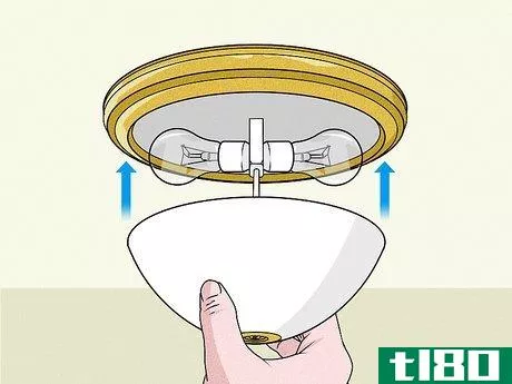 Image titled Change a Ceiling Light Bulb Step 8