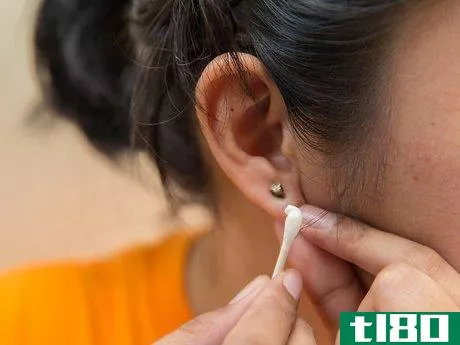 Image titled Clean Your Ear Piercing Step 10