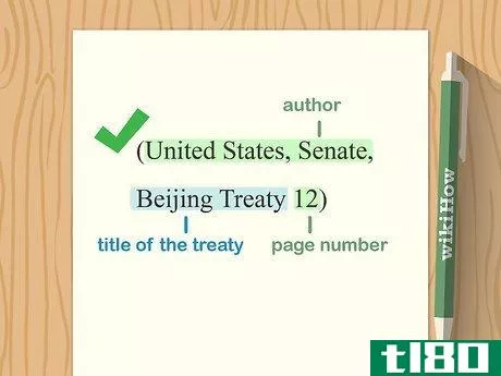 Image titled Cite a Treaty Step 5