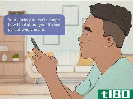Image titled Comfort Someone with Anxiety over Text Step 1