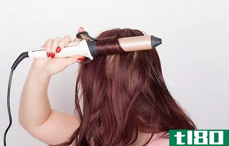 Image titled Curl Thick Hair With a Curling Iron Step 7