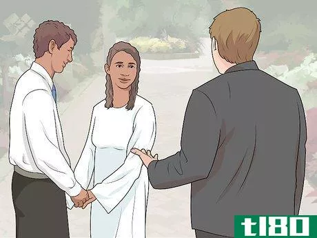 Image titled Conduct a Wedding Ceremony Step 4