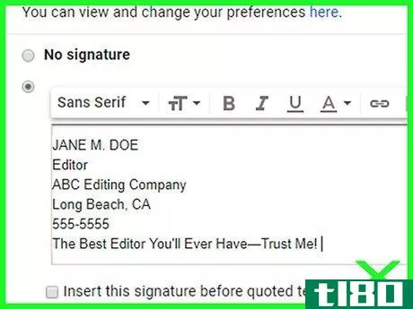 如何创建一个专业的电子邮件签名(create a professional email signature)