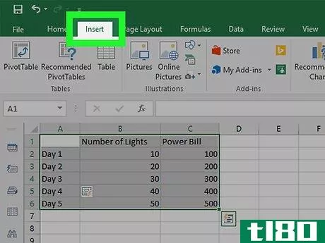 Image titled Create a Graph in Excel Step 8