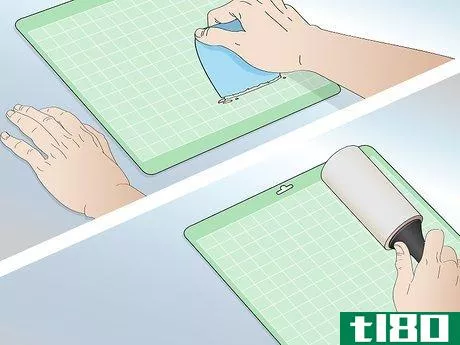 如何清洁一块粗糙的垫子(clean a cricut mat)