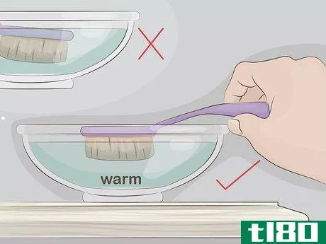 Image titled Clean Oval Makeup Brushes Step 1