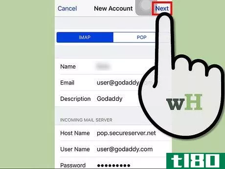 Image titled Check Godaddy Email on iPhone Step 10