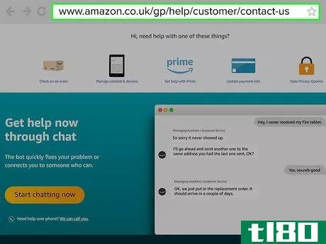 Image titled Contact Amazon UK Step 1