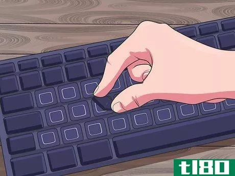 Image titled Clean Under Laptop Keyboard Keys Step 3