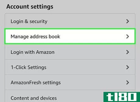 Image titled Change Your Shipping Address on Amazon on Android Step 4