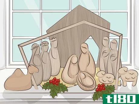 Image titled Decorate a Nativity Scene Step 6