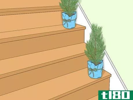 Image titled Decorate Stairs for Christmas Step 15