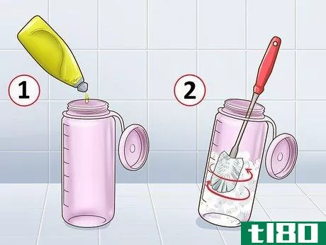Image titled Clean a Nalgene Bottle Step 1