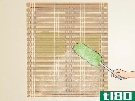 如何干净的竹帘(clean bamboo blinds)