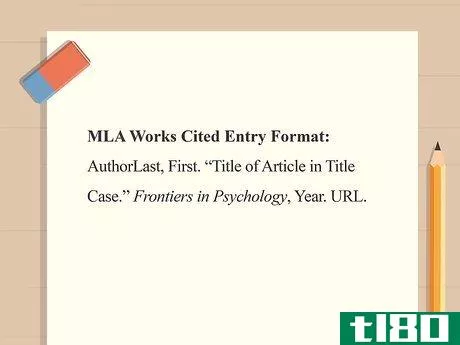 Image titled Cite Frontiers in Psychology Step 1