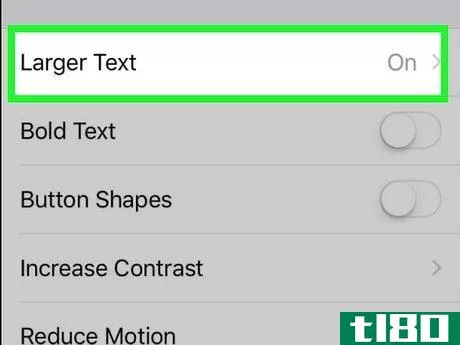 Image titled Change the Font on iPhone Step 11