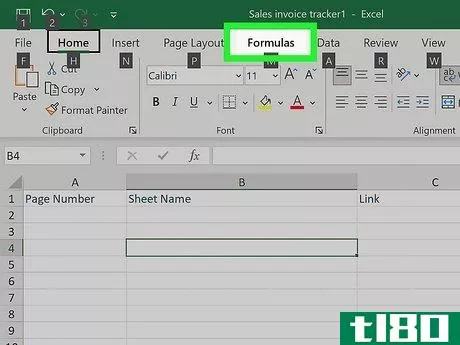 Image titled Create an Index in Excel Step 5