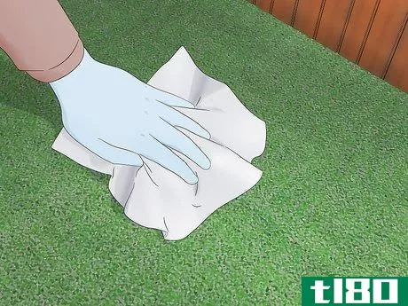 Image titled Clean Dog Urine Out of Artificial Grass Step 1
