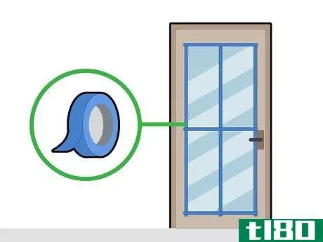 Image titled Cover a Glass Door for Privacy Step 2