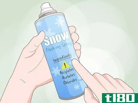 Image titled Choose a Can of Fake Snow Step 2